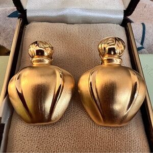 Vintage Christian Dior Poison Perfume Bottle Clip-on Earrings